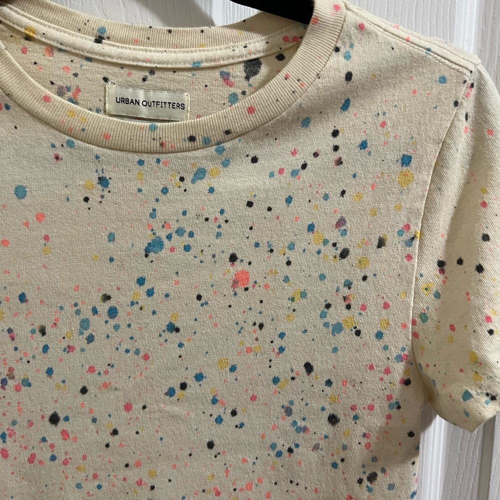 Splatter urban outfitters t shirt